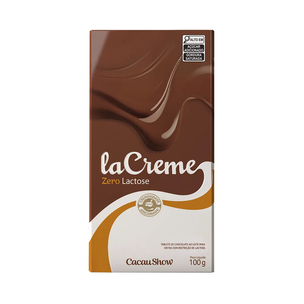 Tablete laCreme de Chocolate Zero Lactose 100g - foto 1