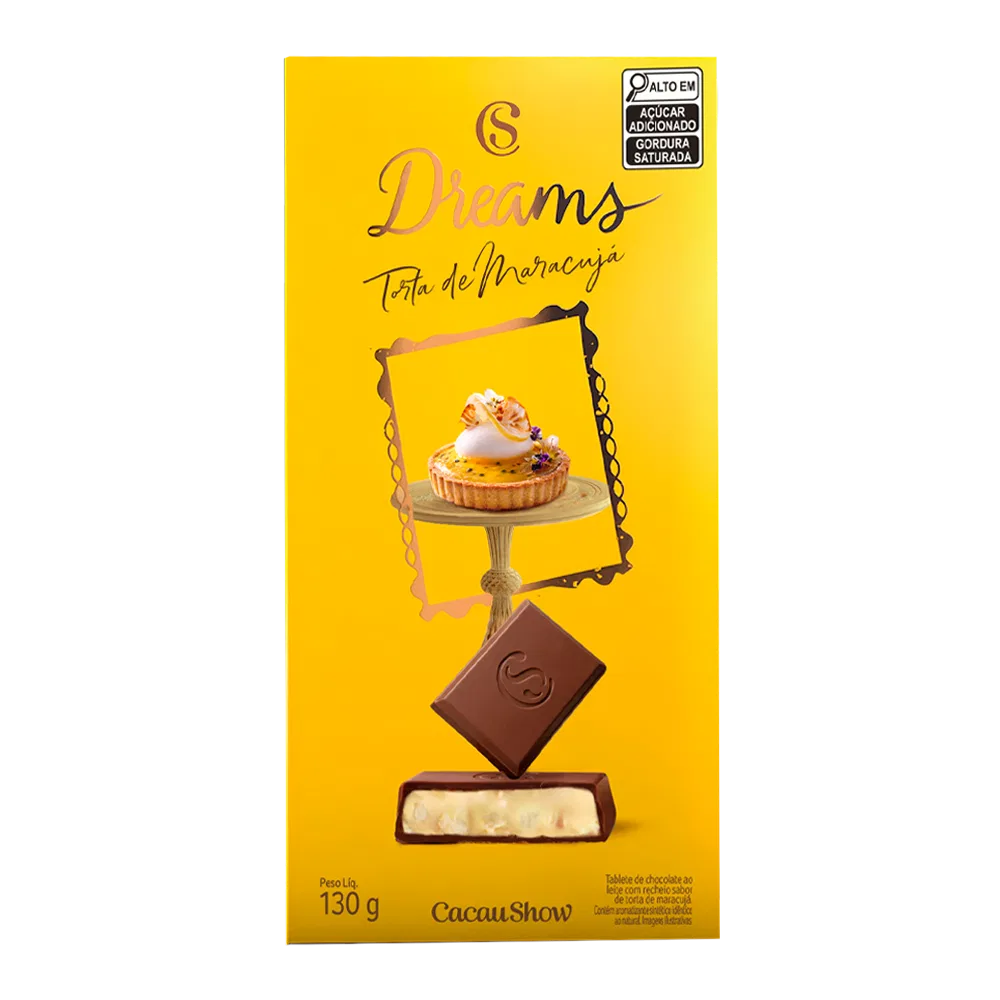 Tablete Dreams Torta de Maracujá 130g - foto 1