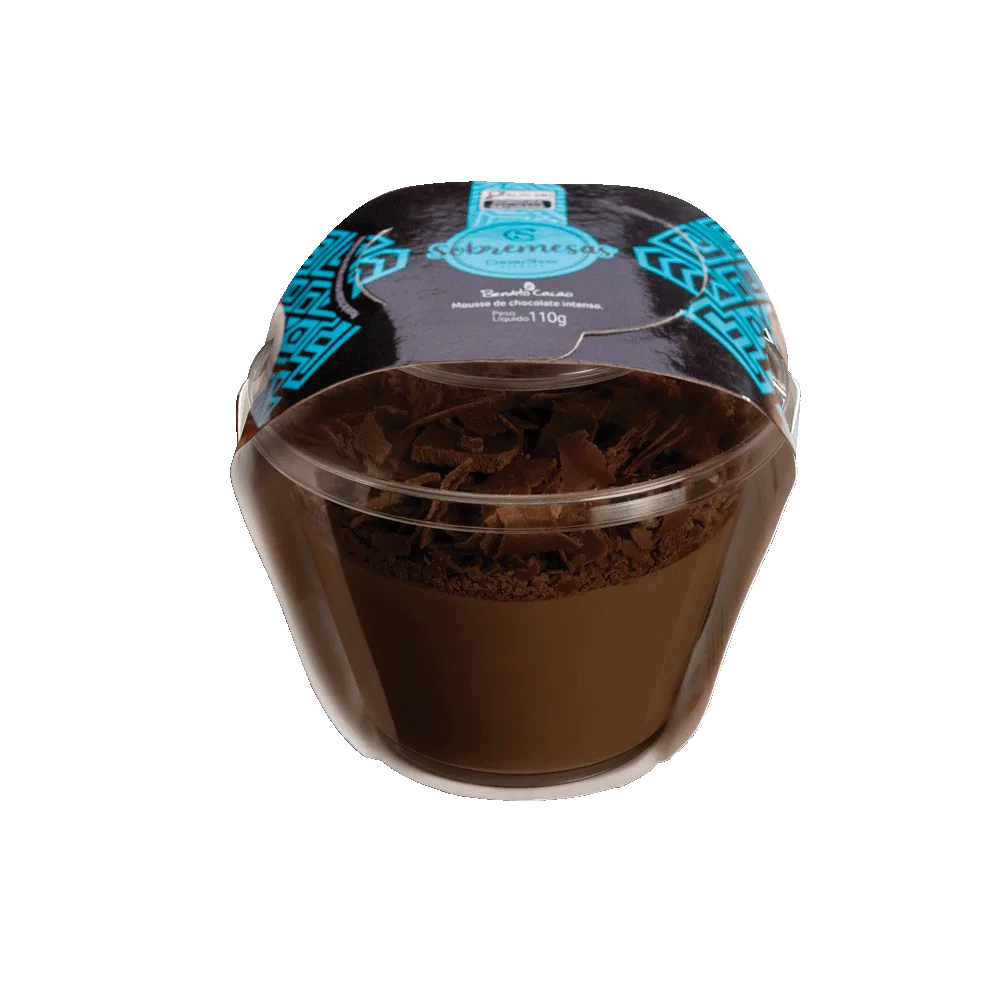 Mousse Bendito Cacao de Chocolate Intenso 110g - foto 1