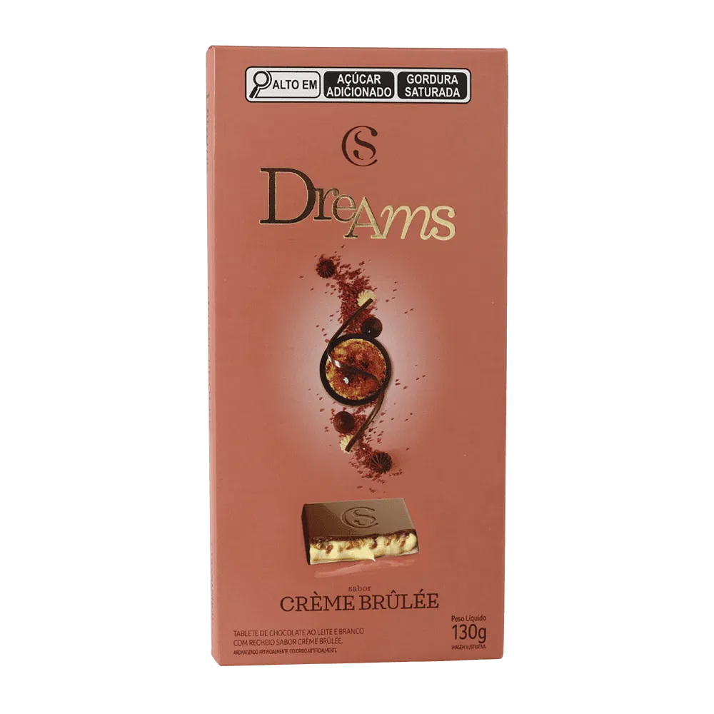 Tablete Dreams Creme Brulee 130g - foto 1