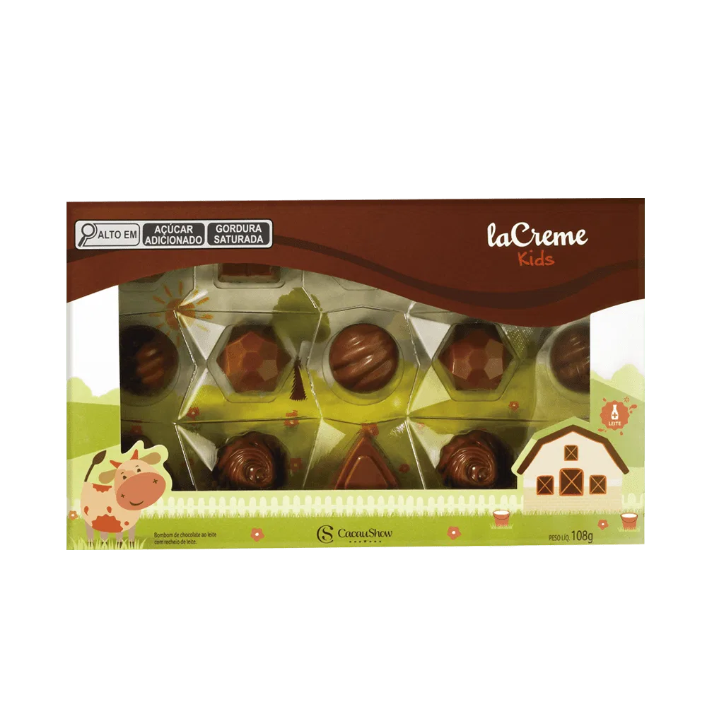 Caixa de Bombons laCreme Kids 108g - foto 1