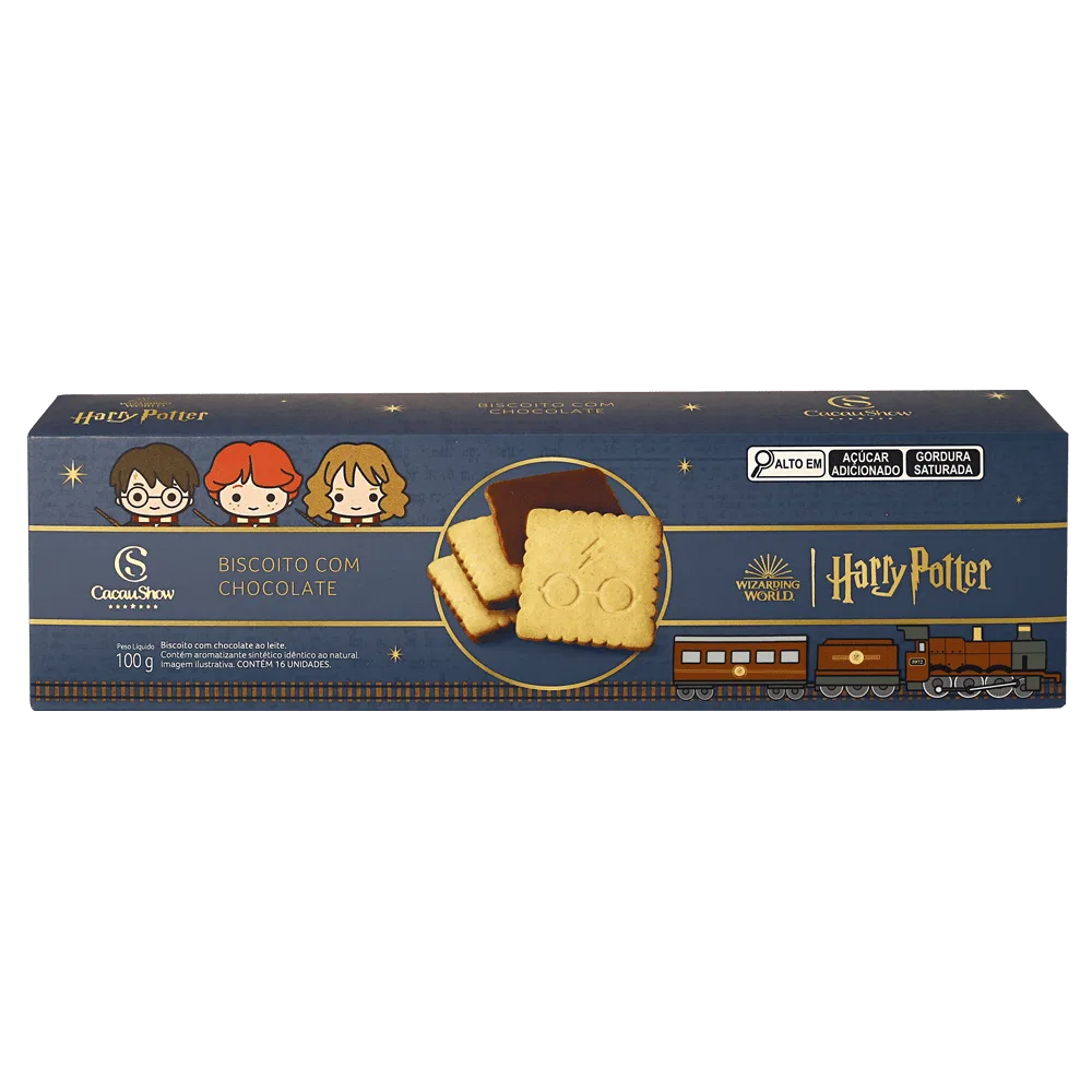Biscoito ao Leite Harry Potter 100g - foto 1