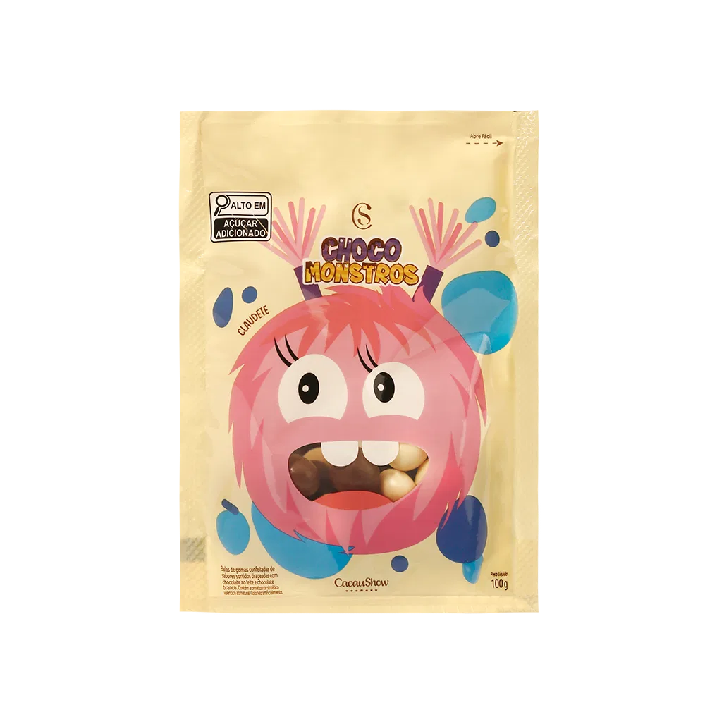 Drageado Chocomonstros 100g - foto 1