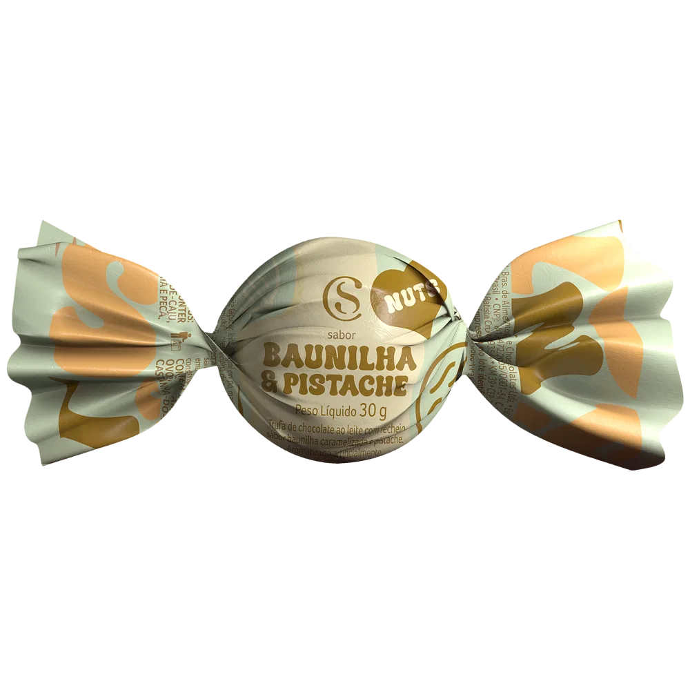 Trufa Pistache e Baunilha 30g - foto 1