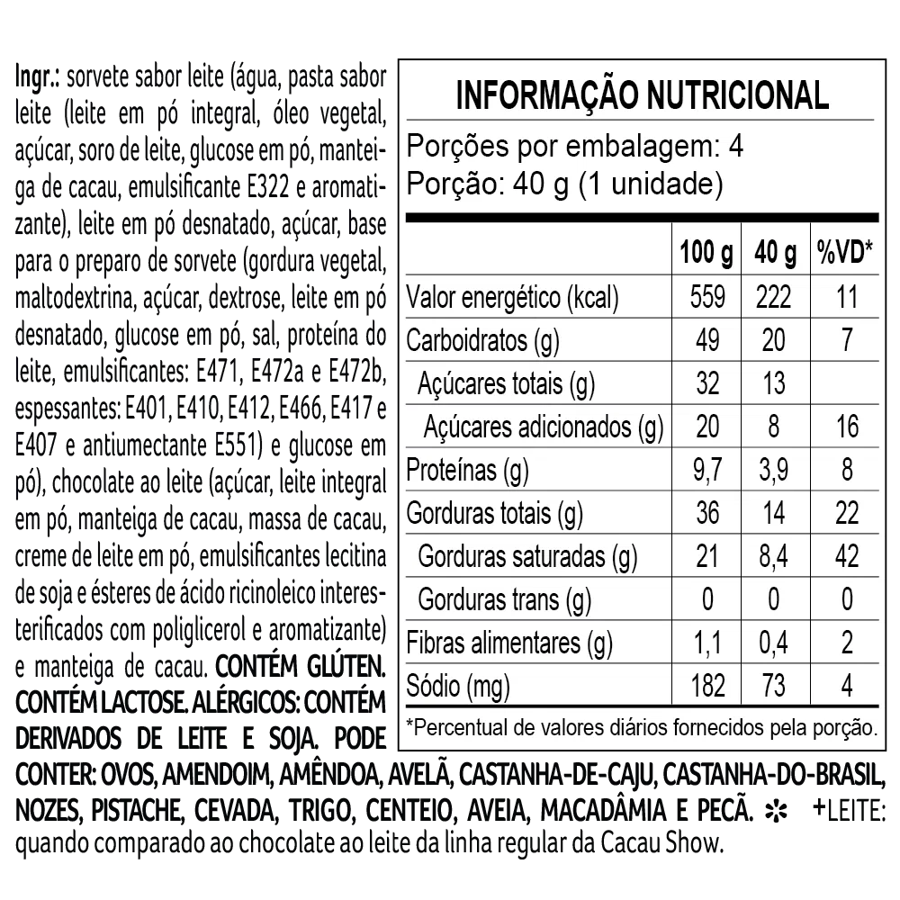 Sorvete laCreme Kids 160g - foto 2