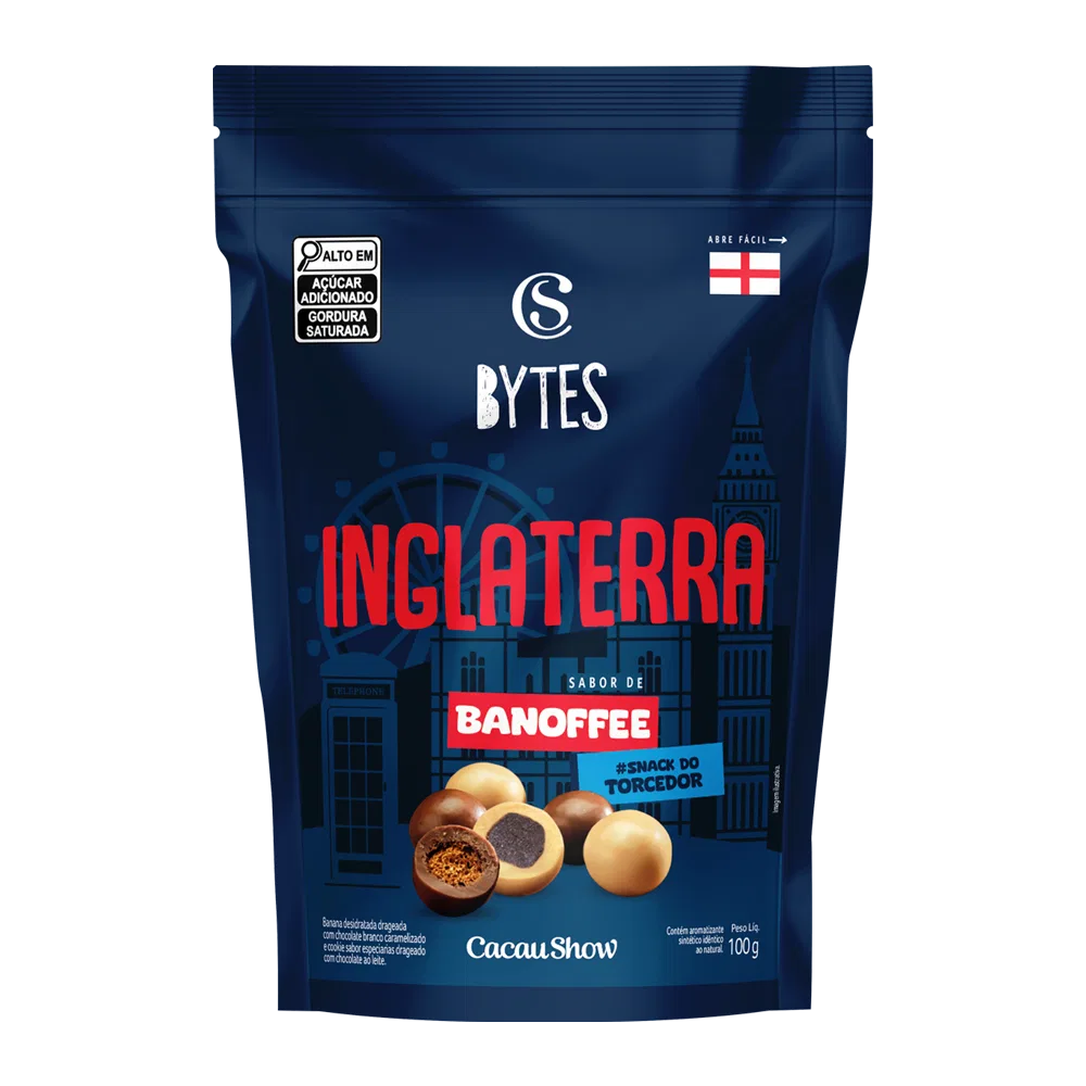 Drageado Bytes de Banoffe Inglaterra 100g - foto 1