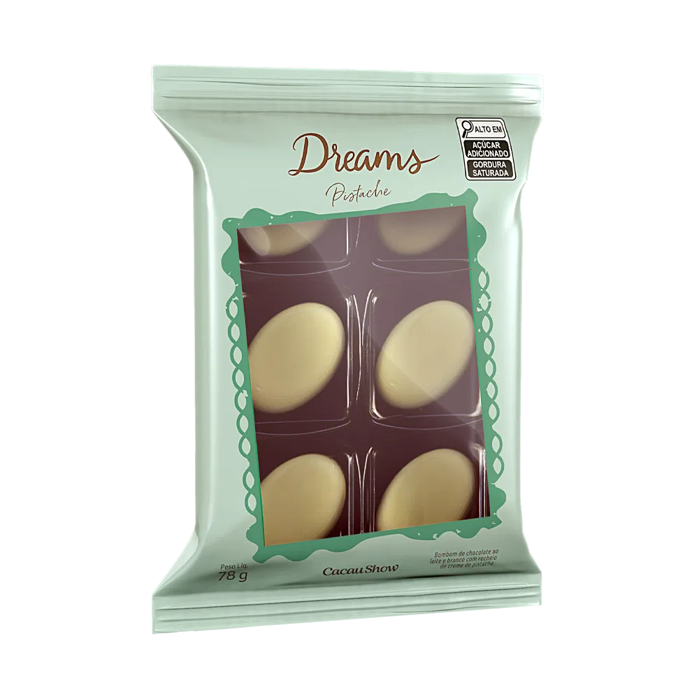 Bombons Dreams Pistache 78g - foto 1