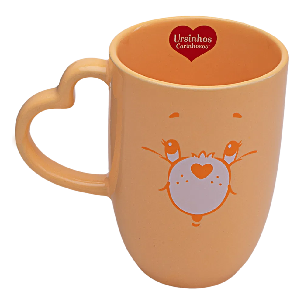 Caneca Ursinhos Carinhosos Sol Amarela 350ml - foto 1