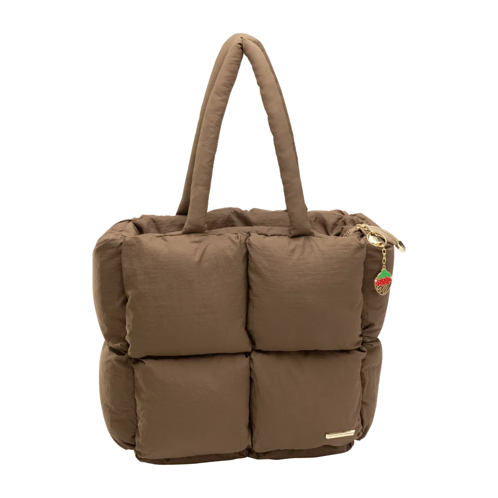 Bolsa Puffer Marrom Cacau Show - foto 2